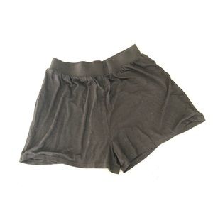 ASOS. Black, Jersey shorts. US6